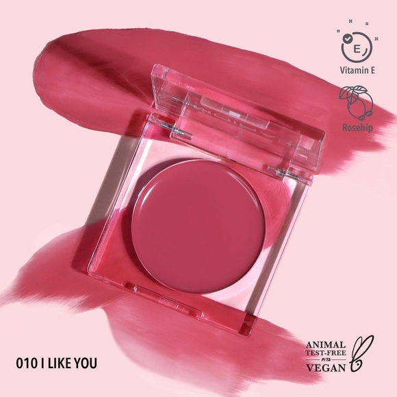 Moira Beauty Loveheat Cream Blush -10 I Like You Blush for Cheeks & Lips Makeup - Picture 1 of 6
